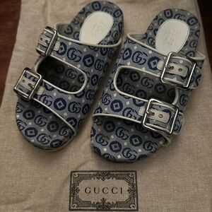 Gucci Boys Blue Sandals